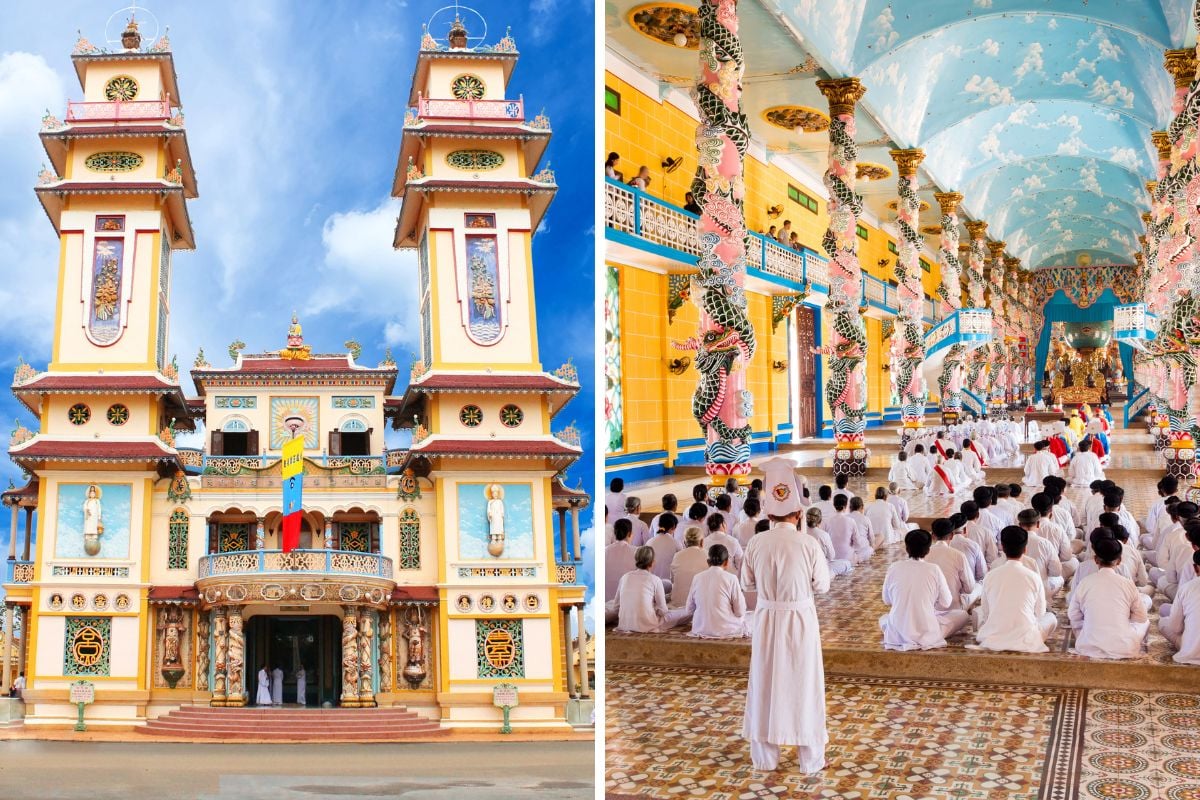 Cao Dai Temple, Vietnam