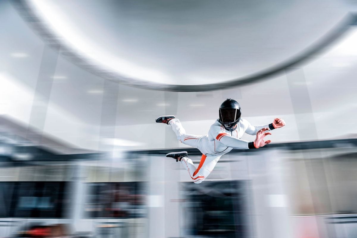 indoor skydiving in Sentosa