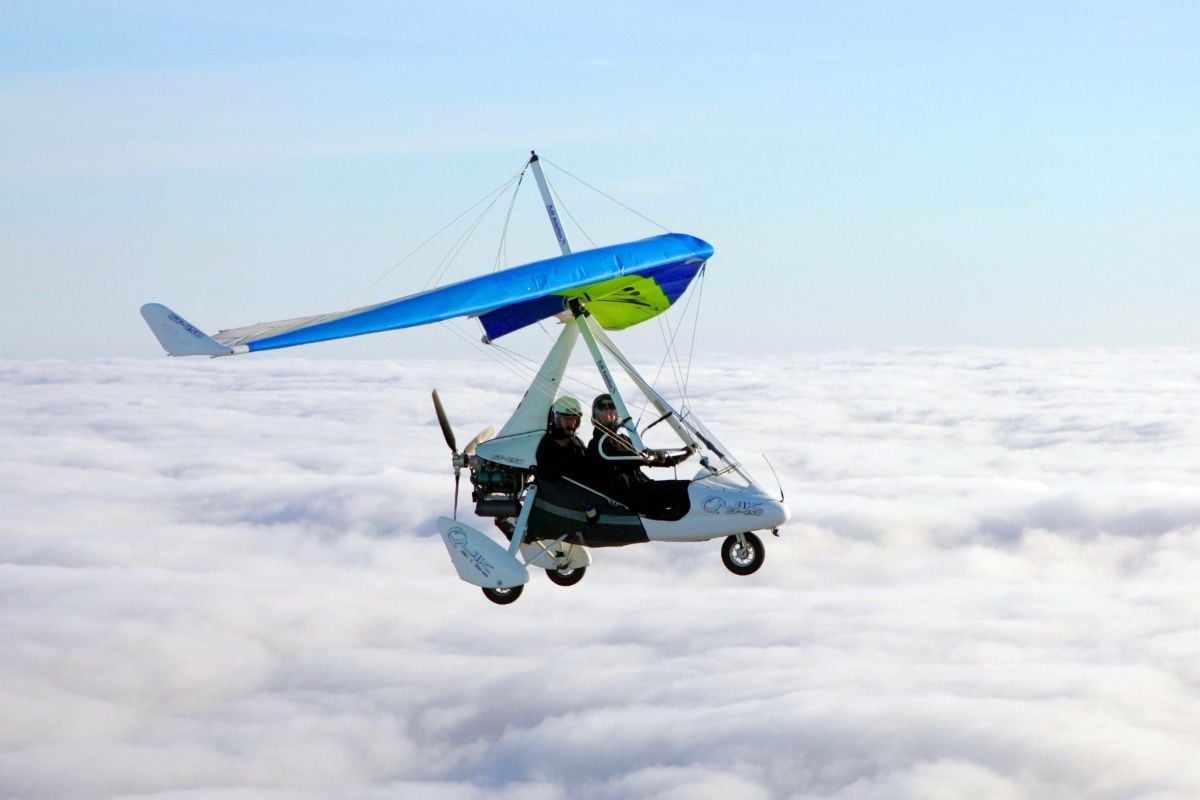 microlight plane flight in Cape Town