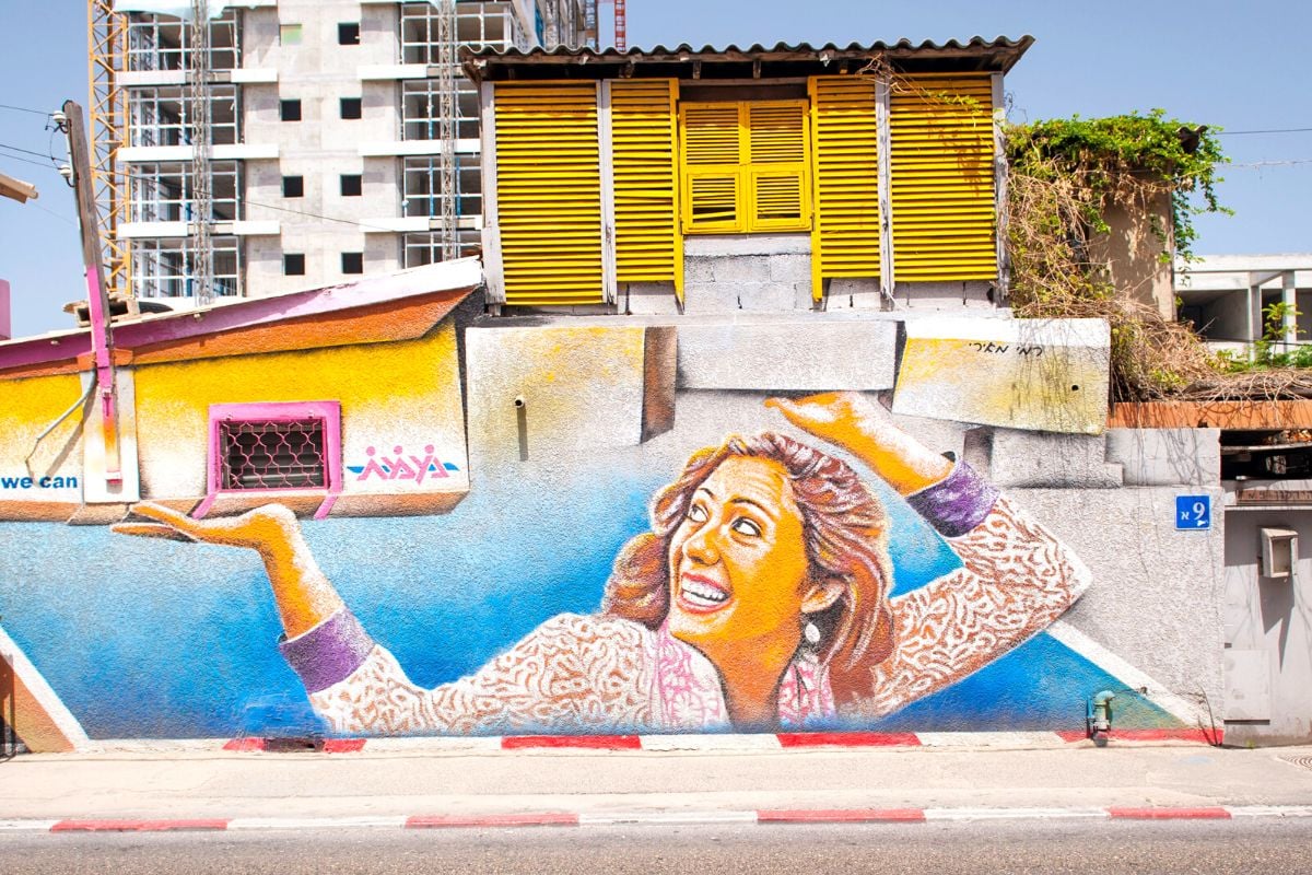 street art tour in Tel Aviv
