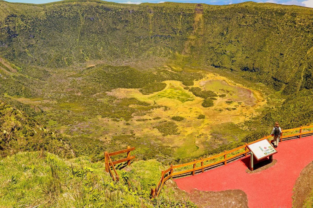 Caldeira Volcano, Azores