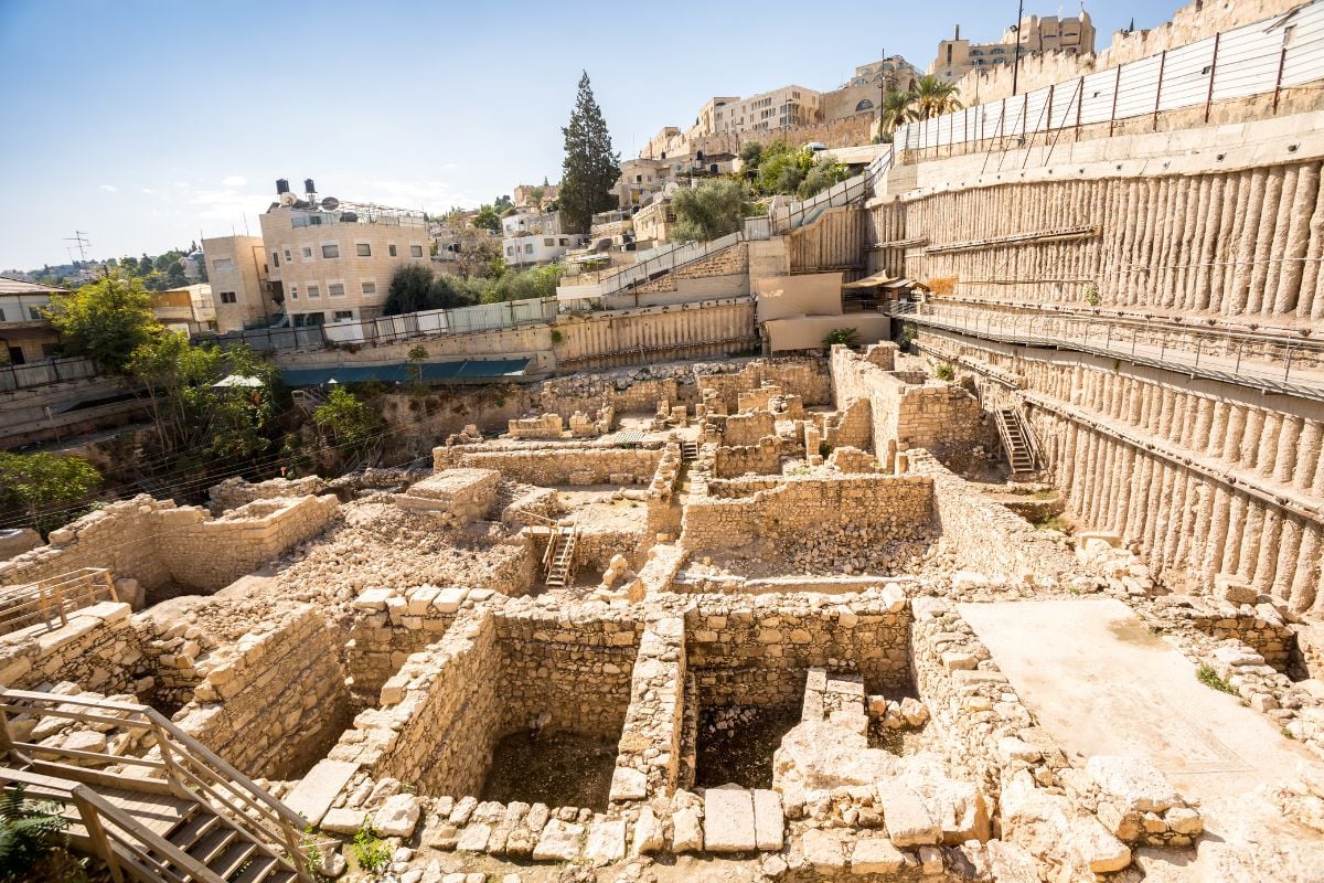 City of David archeological site, Jerusalem