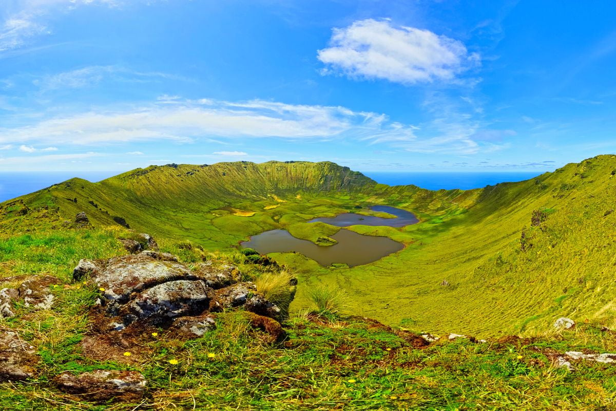 Insel Corvo, Azoren