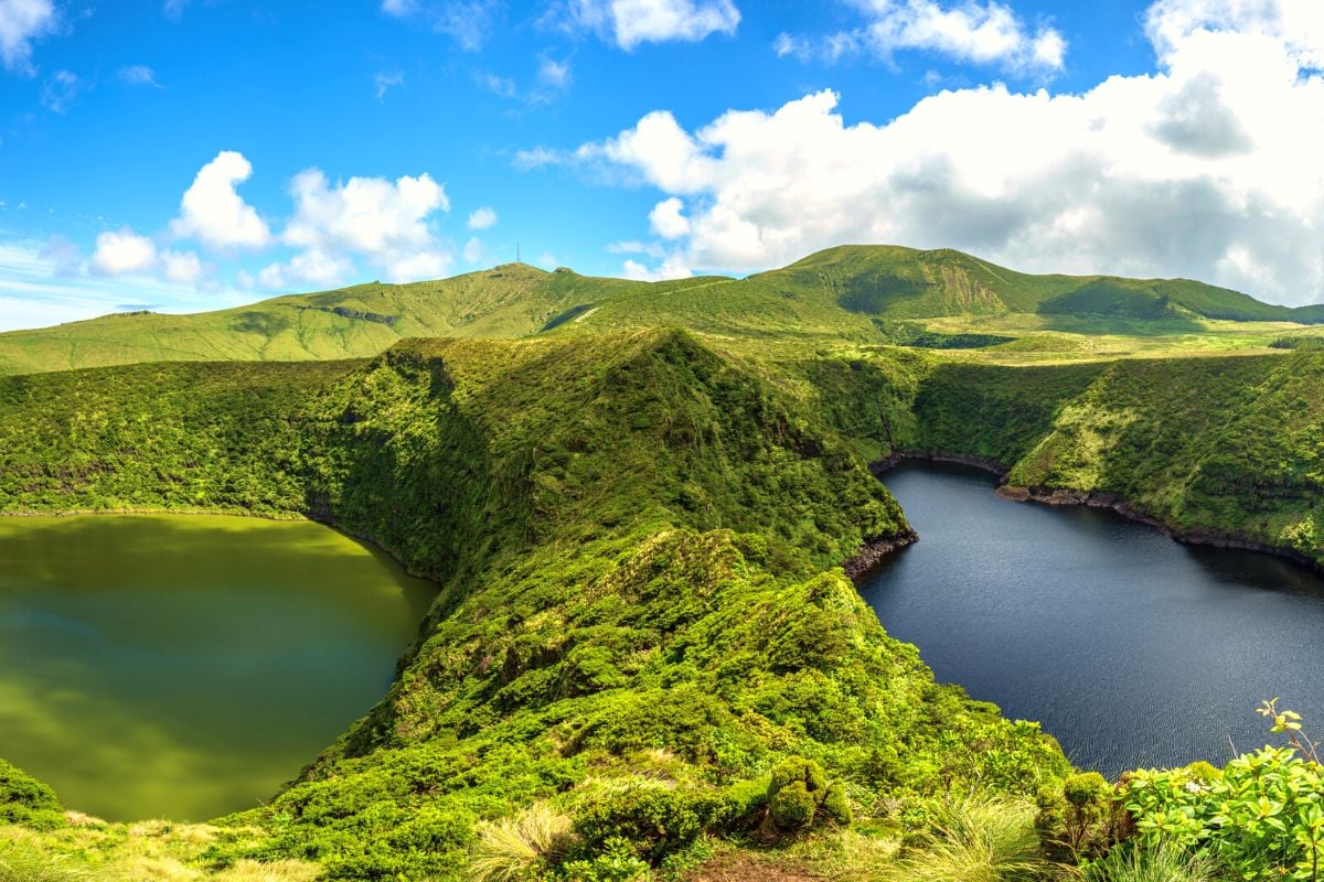 Lagoa Negra and Lagoa Comprida viewpoint, Azores