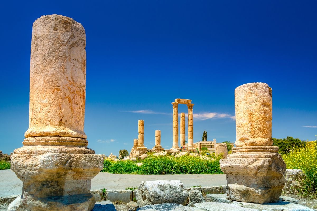 Temple of Hercules at Citadel Hill, Amman