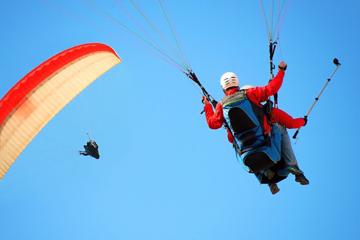 paragliding in Costa Rica