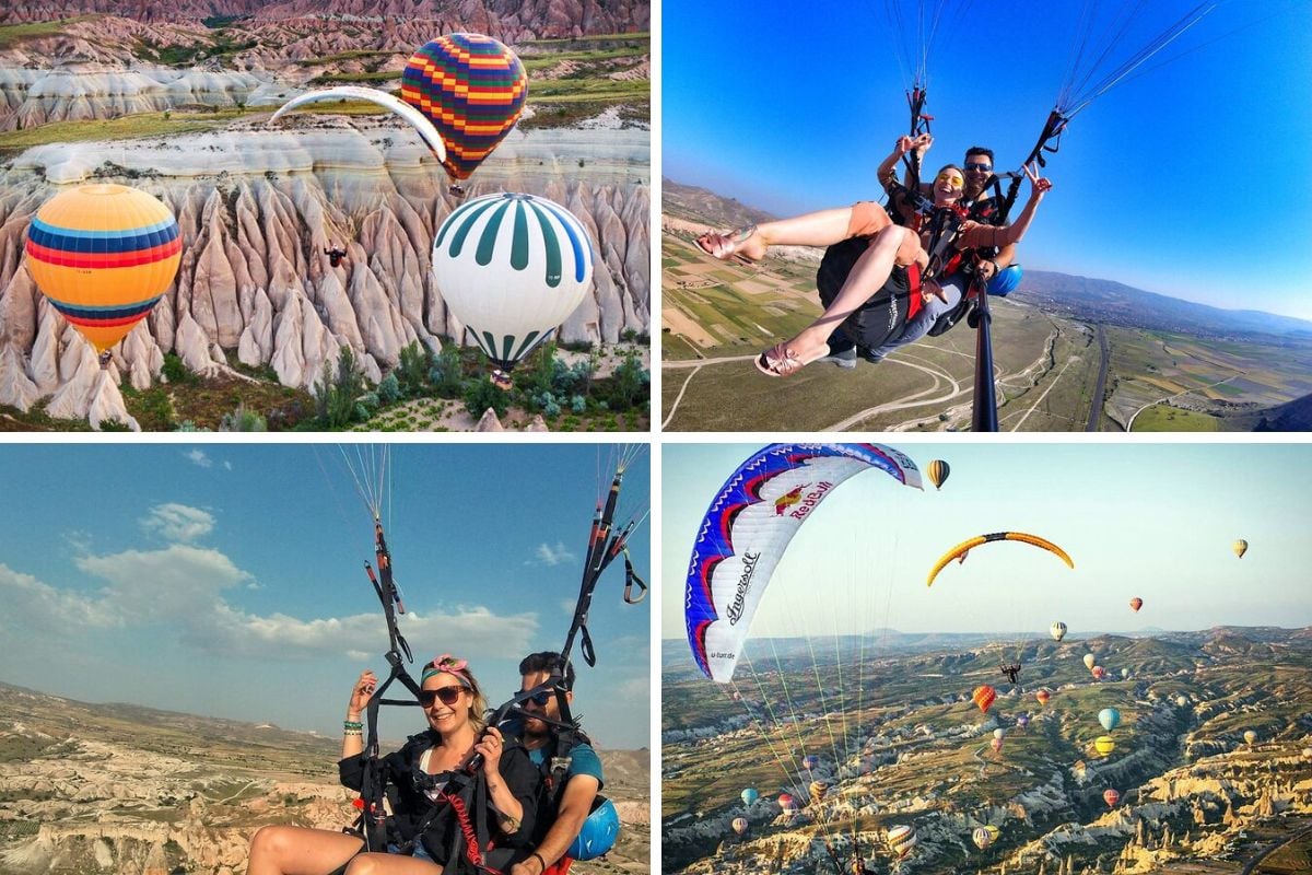 paragliding tours in Cappadocia