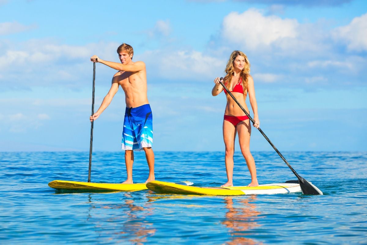 stand up paddleboard in Costa Rica