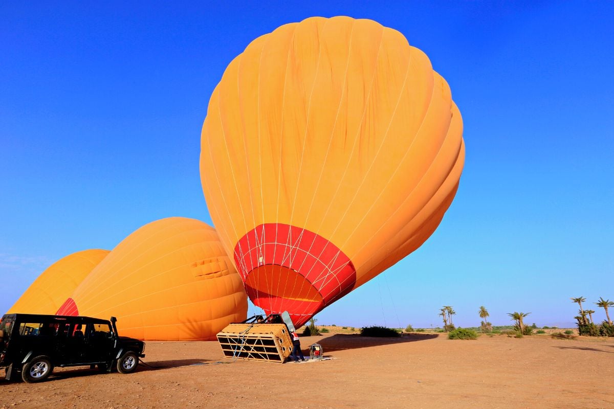 Marrakech hot air balloon safety