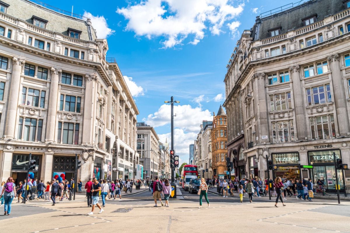 Oxford Street, Central London