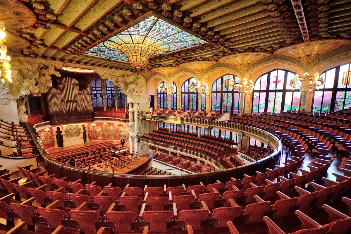 Palau de la Música Catalana, Barcelona, Spain