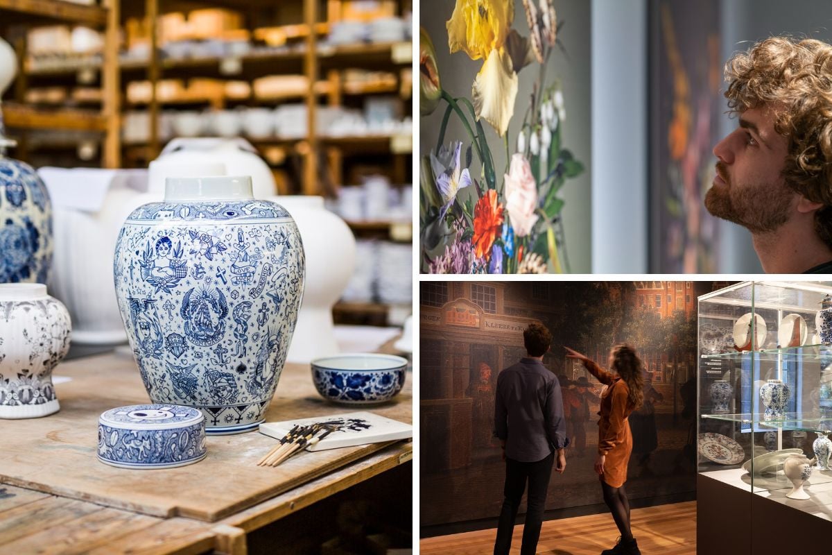 Royal Delft Museum in Rotterdam