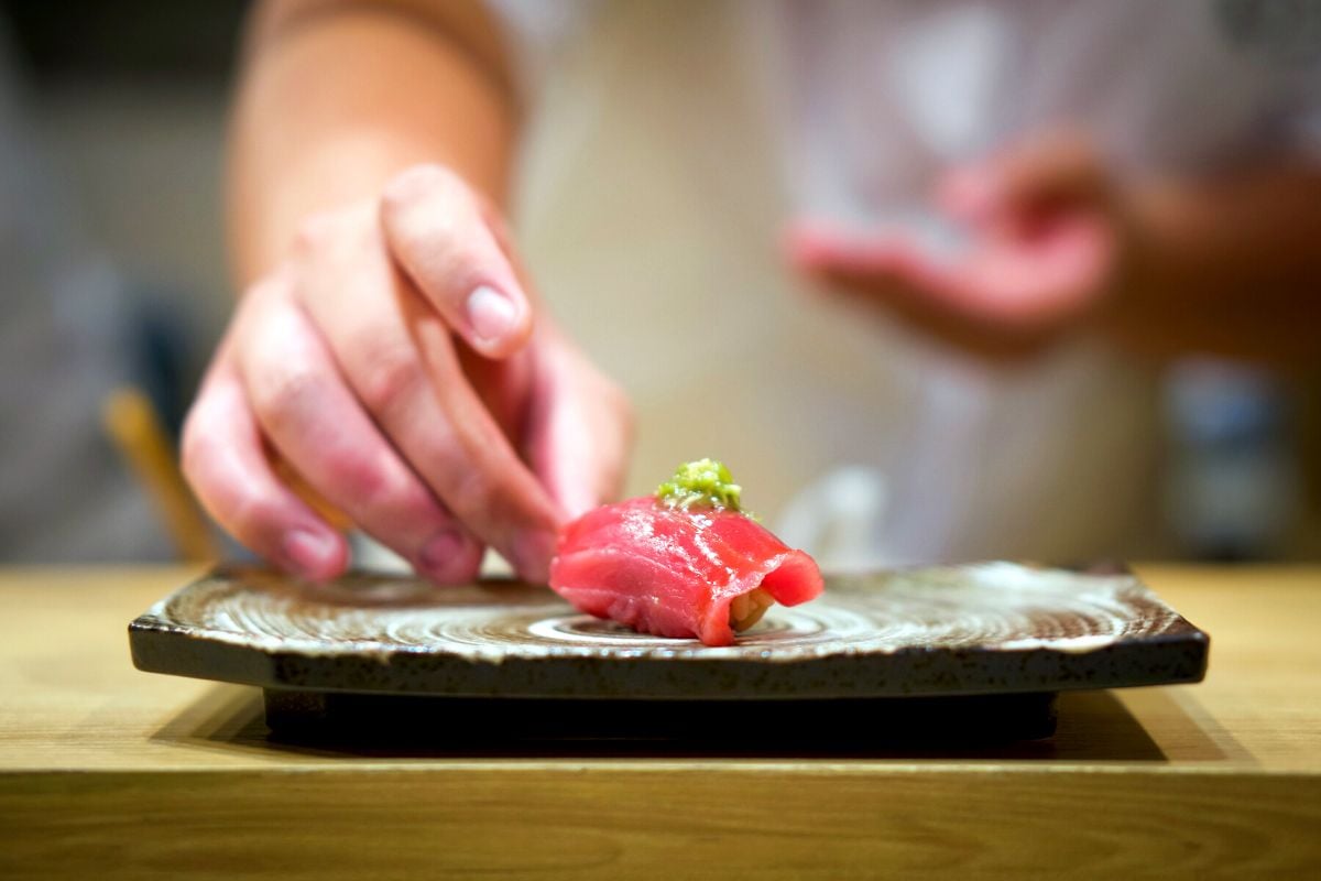 Sushi making class in Tokyo