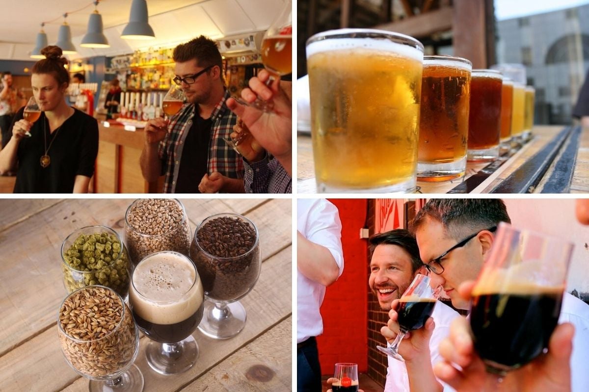 beer tasting in London