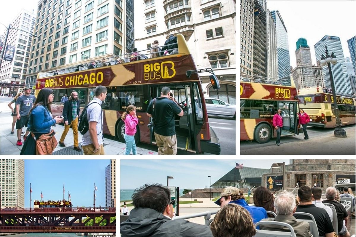 bus tours in Downtown Chicago