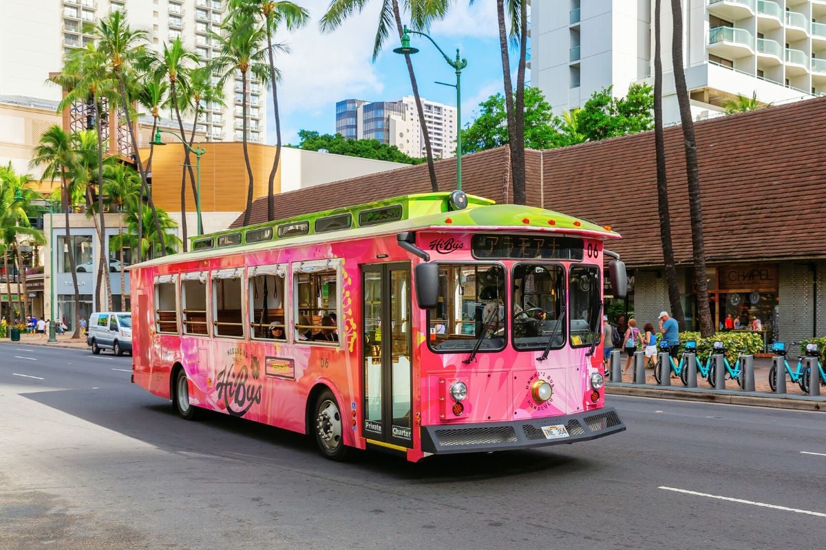 bus tours in Waikiki
