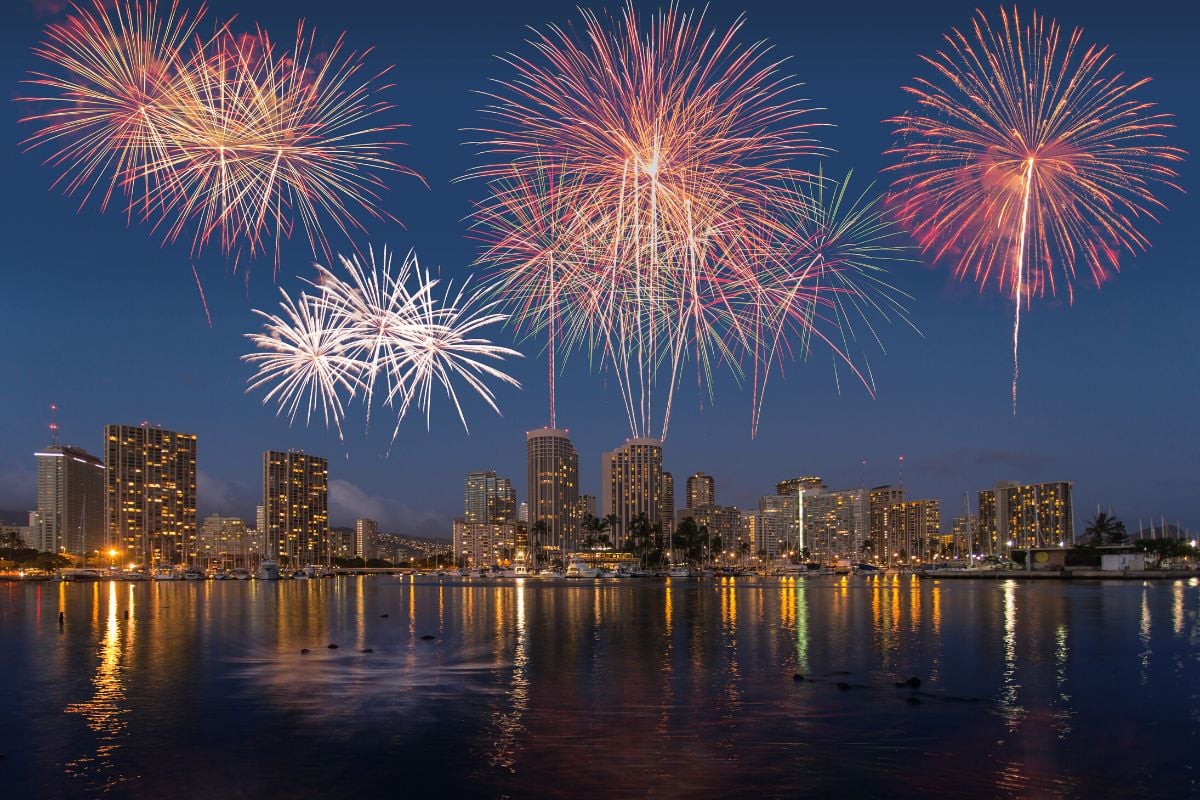 fireworks experience in Waikiki