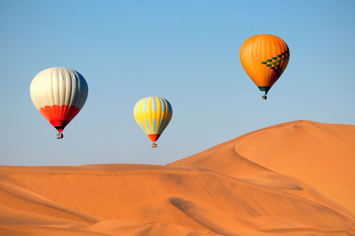 hot air balloon rides in Agadir