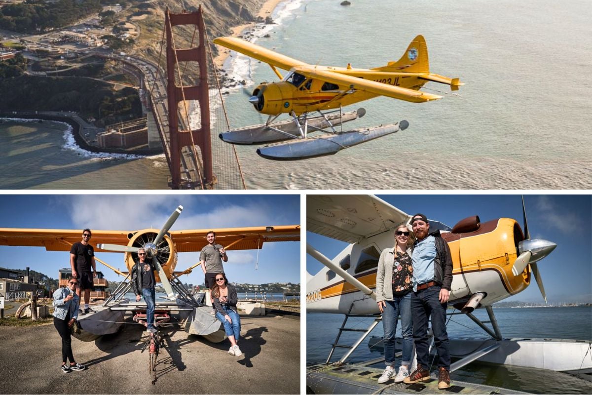 romantic Seaplane tours in San Francisco