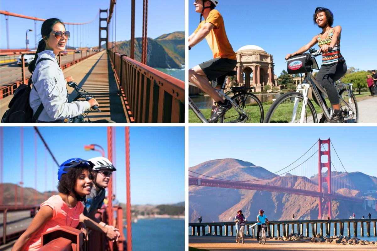 romantic bike tours in San Francisco
