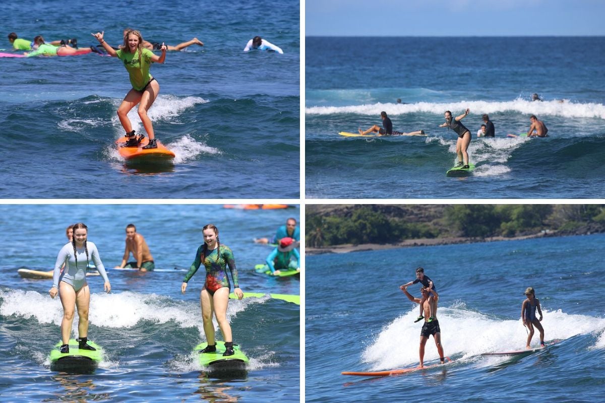 surf lessons in Big Island