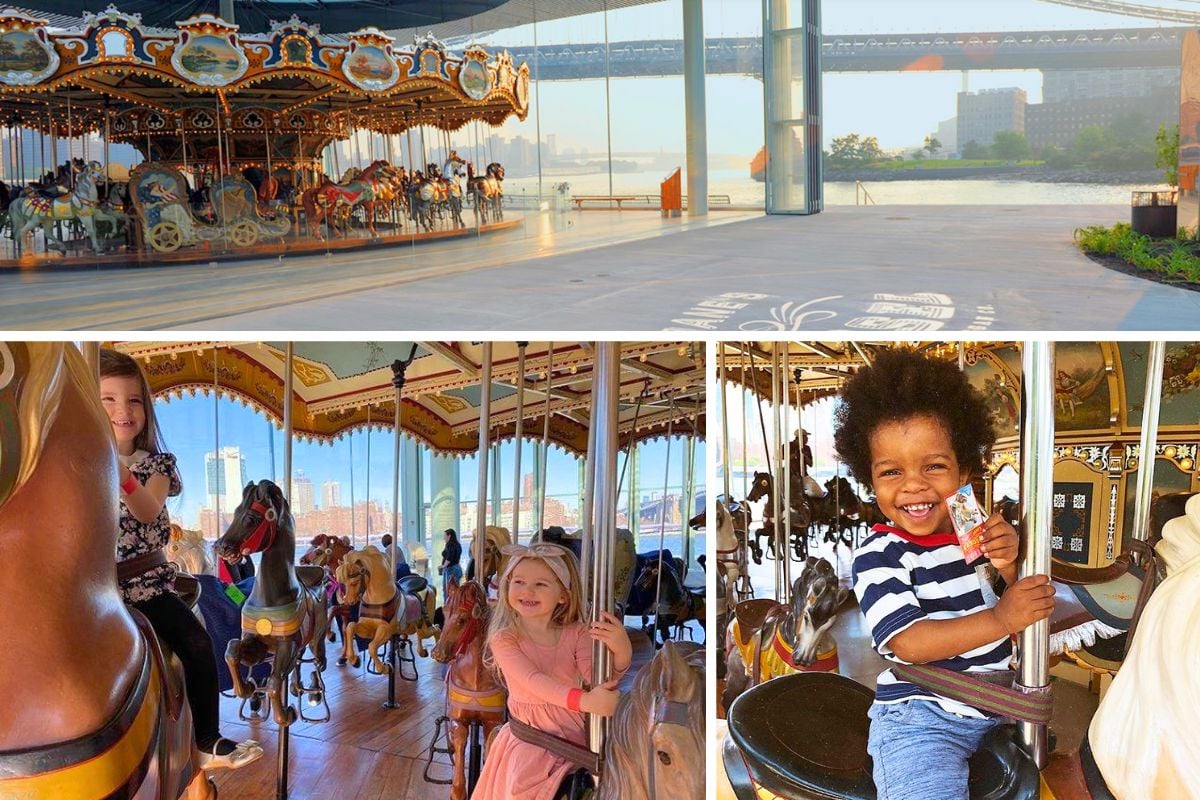 Best carousels for kids in NYC