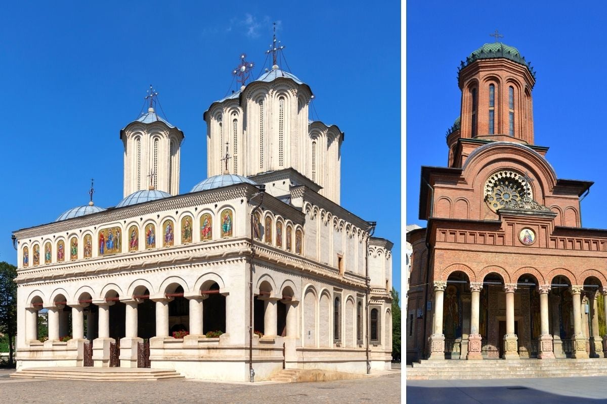 churches and monasteries in Bucharest