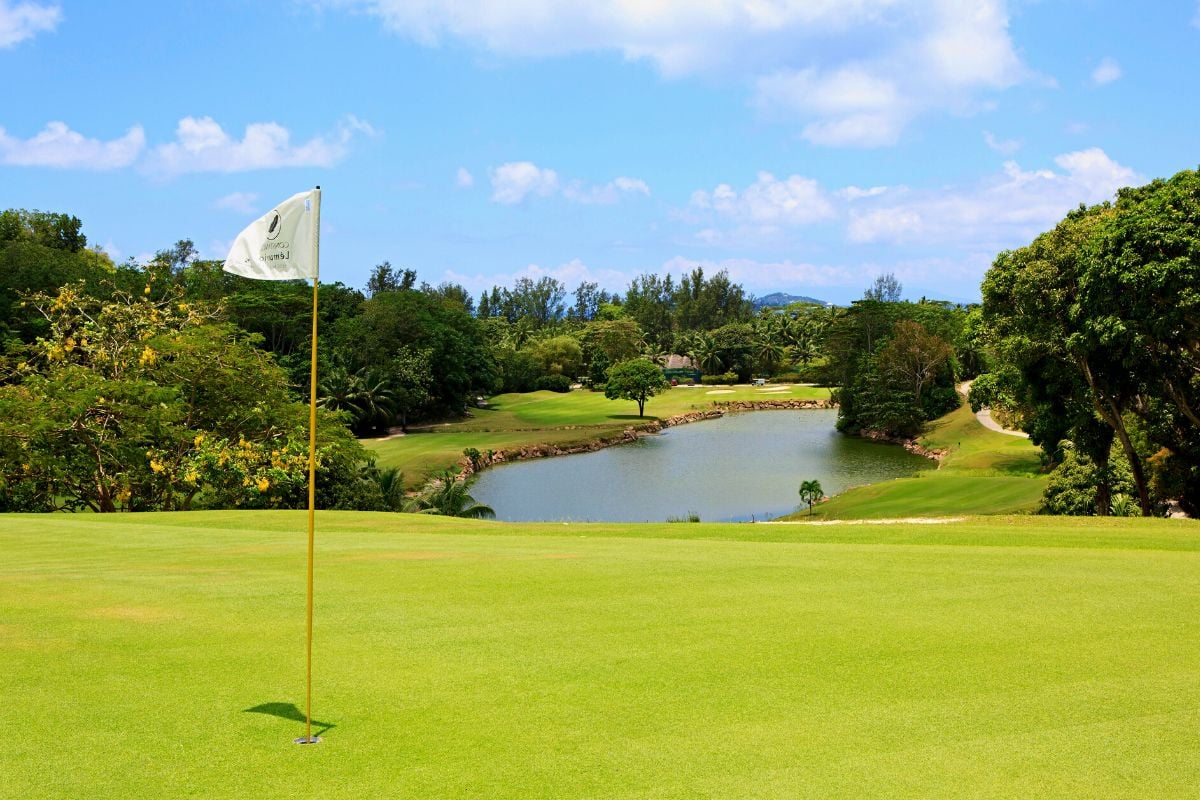 Constance Lemuria Golfplatz, Seychellen