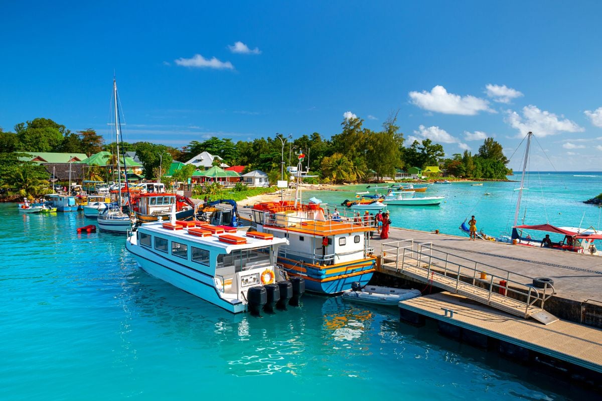 La Digue Marina, Seychellen