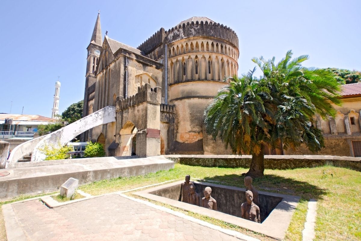 Old Slave Market and Anglican Cathedral, Zanzibar