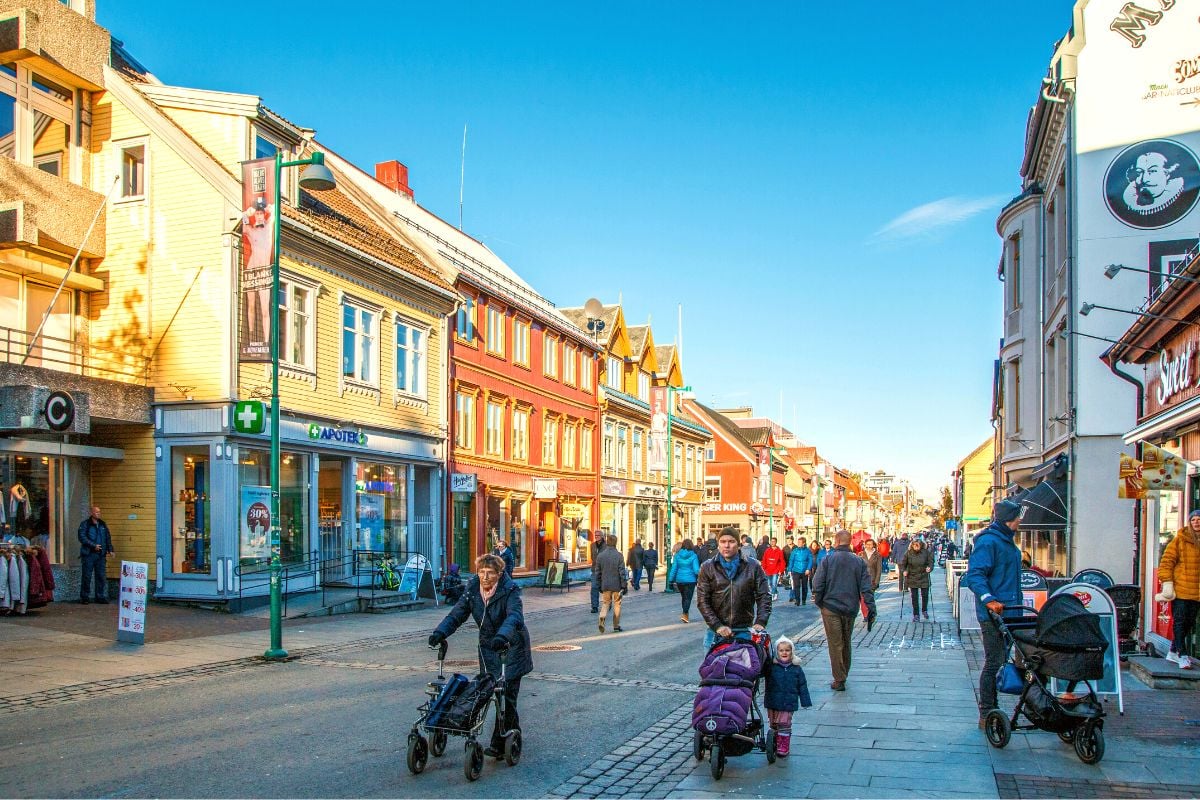 Storgata Street, Tromso