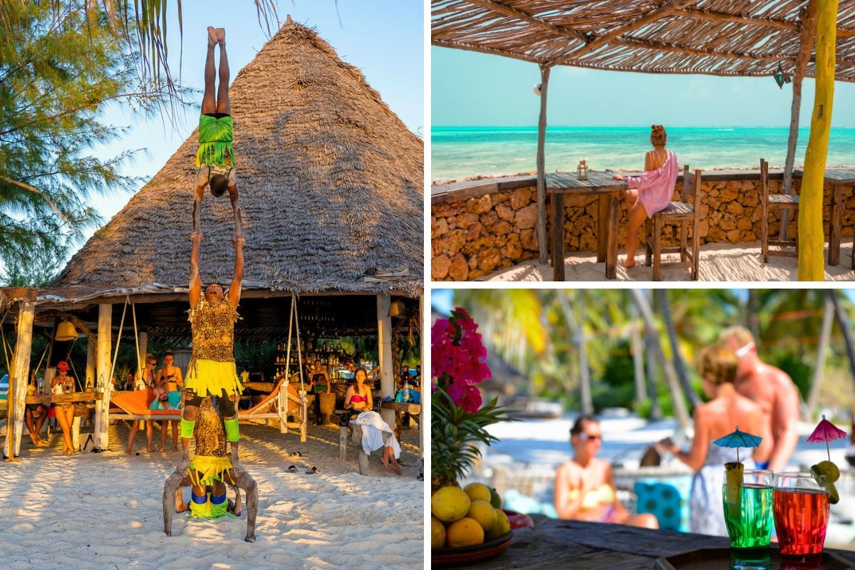 best beach bars in Zanzibar