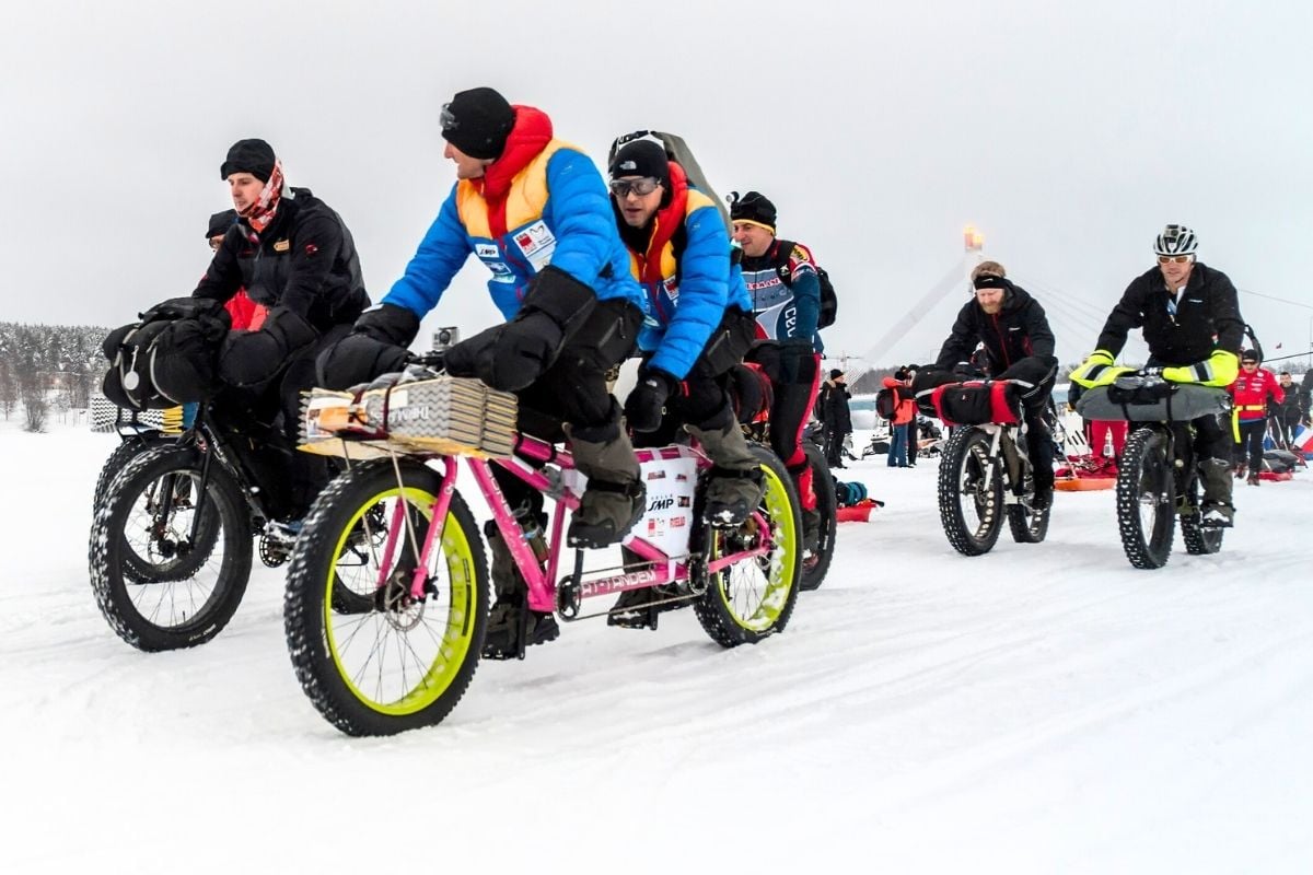 bike tour in Rovaniemi