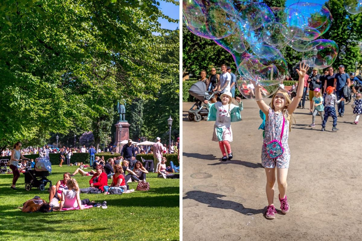 parks in Helsinki