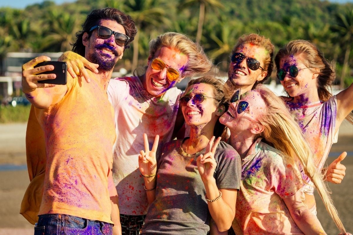 Holi celebrations in Goa