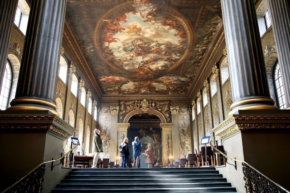 The Painted Hall at Old Royal Naval College, London