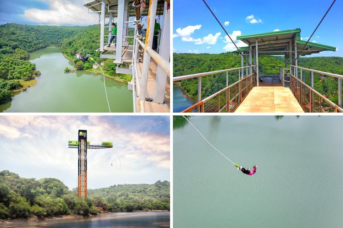 bungee jumping in Goa