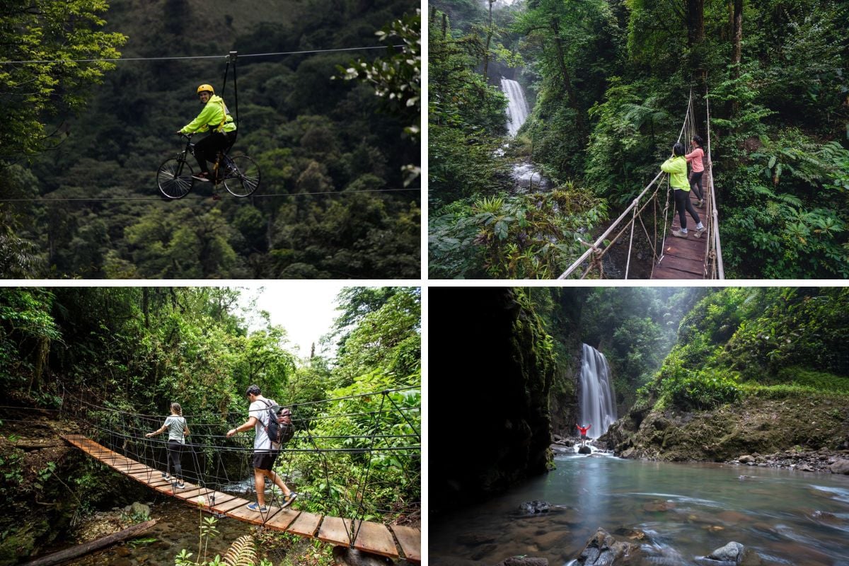 El Tigre Waterfalls, Monteverde