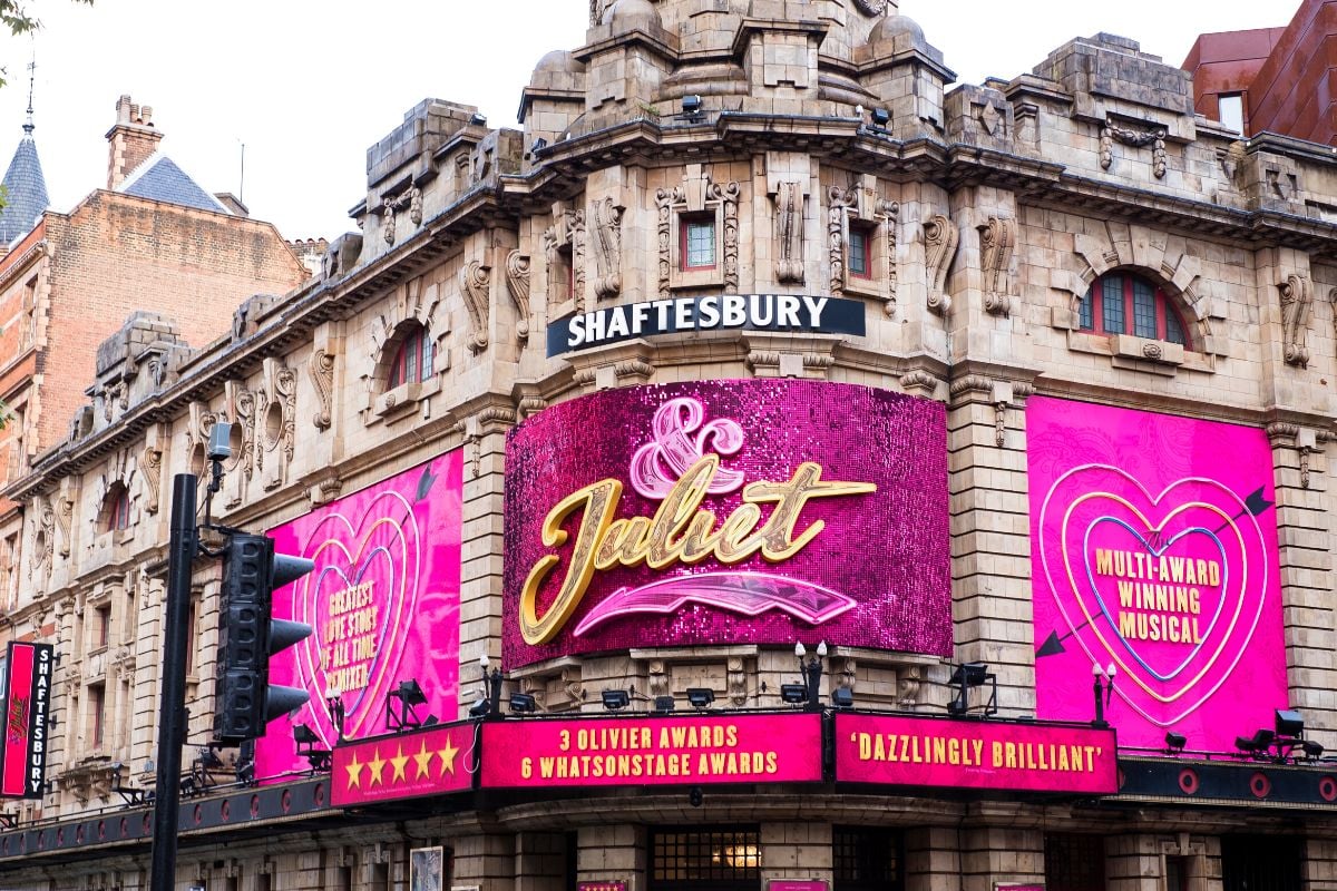 Shaftesbury Theatre, West End, London