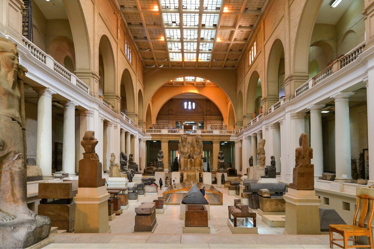 The Museum of Egyptian Antiquities, Cairo, Egypt