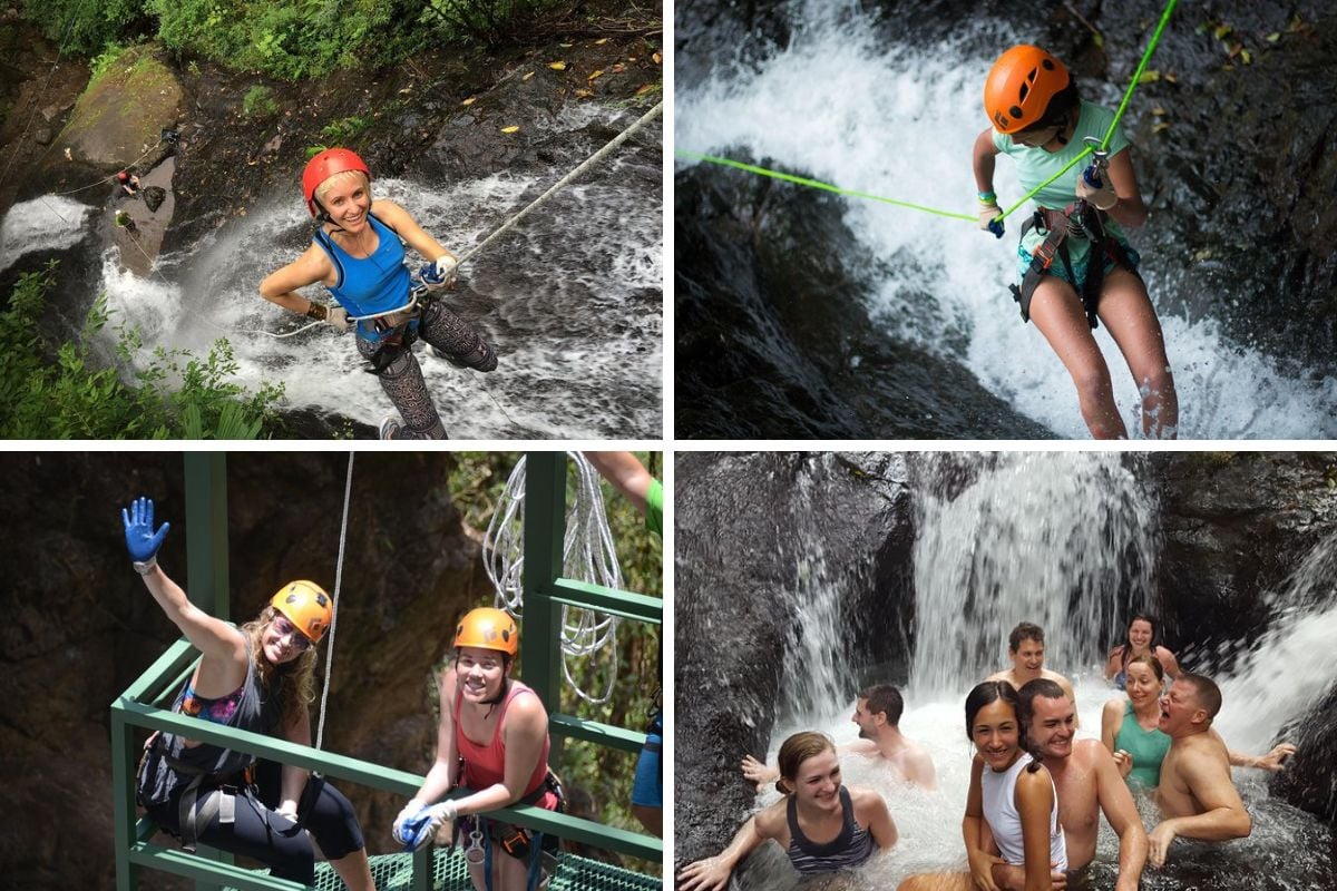 canyoning in Jaco