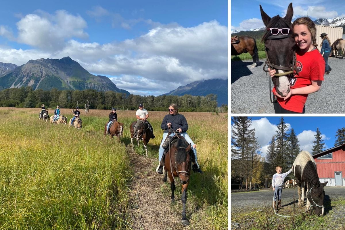horseback riding tour with Bardy’s Trail Rides