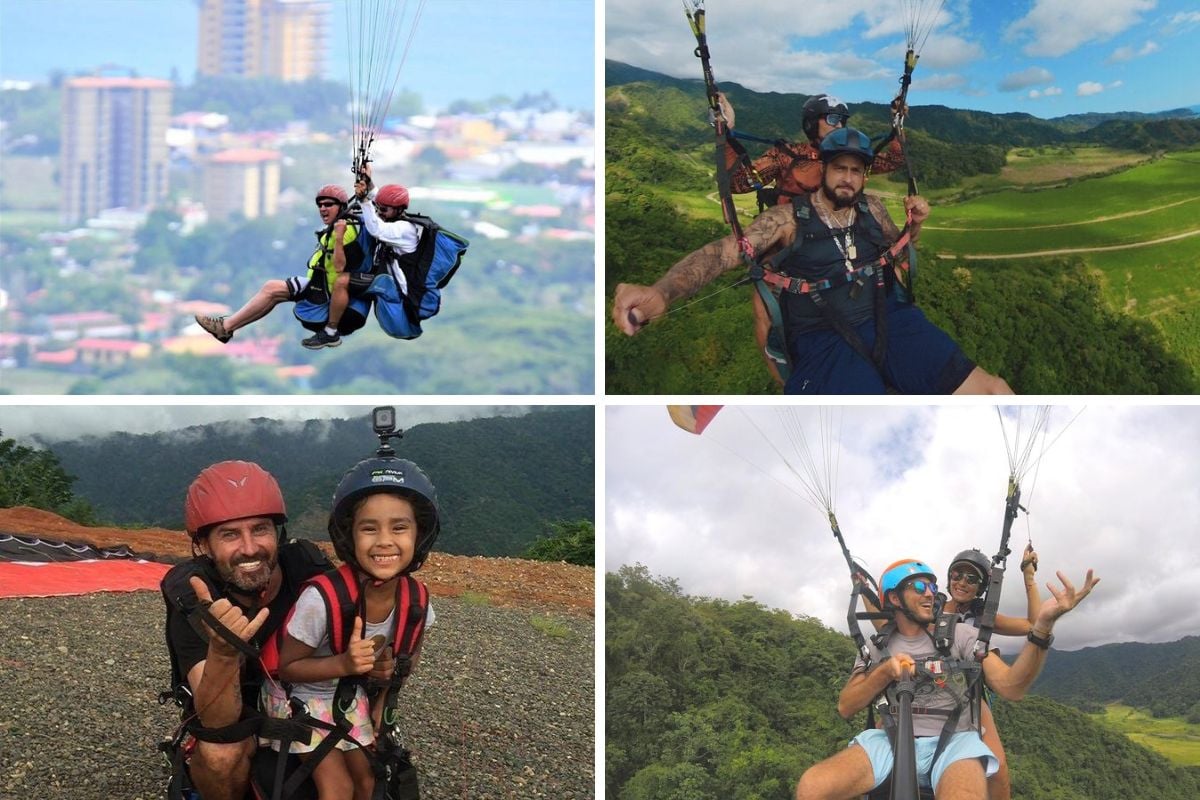 paragliding in Jaco