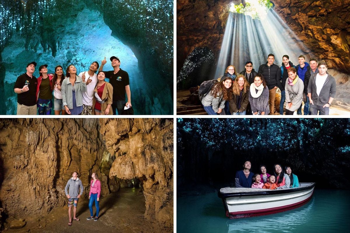 Waitomo Glowworm Caves tours in New Zealand