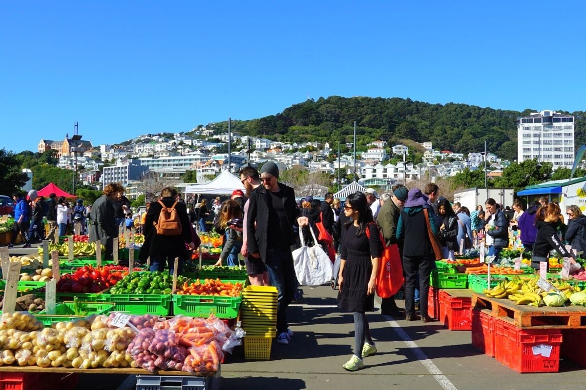 best markets in Wellington