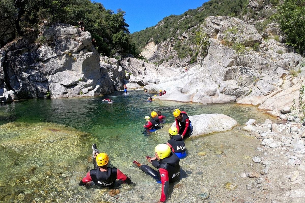 canyoning tour in Lucca
