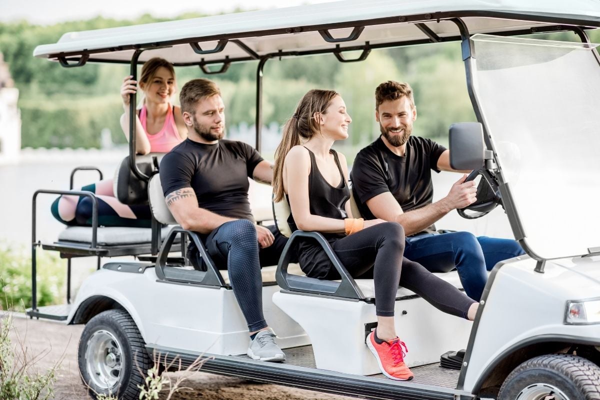 tour in golf cart a Pisa