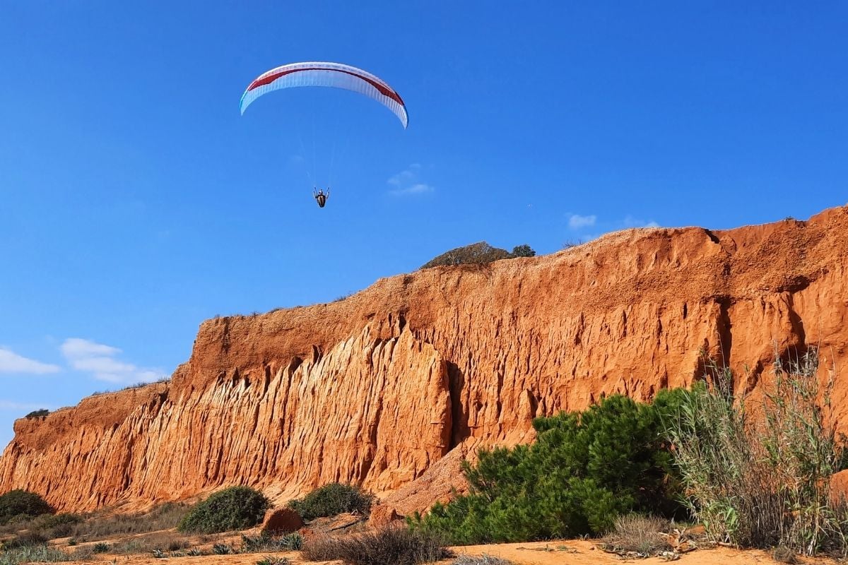 paragliding in Albufeira