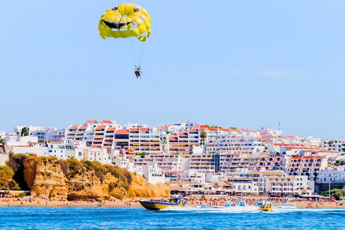 parasailing ad Albufeira