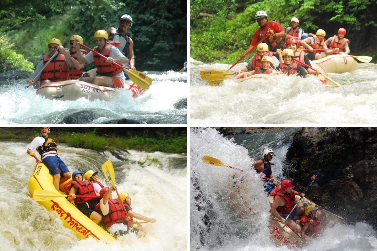 rafting tours from Liberia